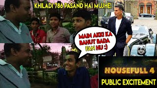 Housefull 4 Movie Public Excitement From KIDS For Diwali Release