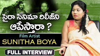 Artist Sunitha Boya Exclusive Interviews | Sye Raa | Pawan Kalyan | Top Telugu TV