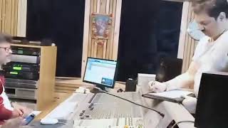 Kumar Sanu & Santosh Raj Recording For Song समाजिक एवं चेतनामूलक गीत