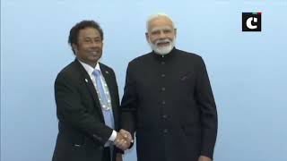 PM Modi meets leaders from Pacific Islands states in New York