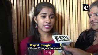 Payal Jangid feels extremely happy after receiving ‘Changemaker Award’