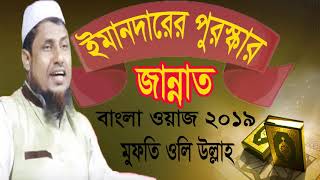 ইমানদারের পুরস্কার জান্নাত | Mufty Oli Ullah New Bangla Waz | Islamic BD | Best Waz Mahfil Bangla