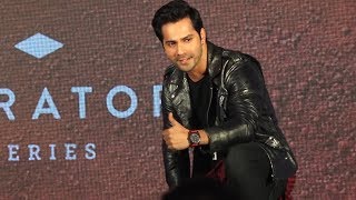 Street Dancer Varun Dhawan  Unveils Fossil's Limited Edition