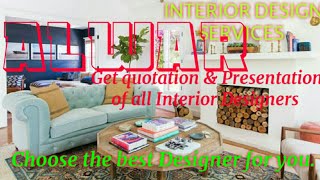 ALWAR    INTERIOR DESIGN SERVICES ~ QUOTATION AND PRESENTATION~ Ideas ~ Living Room ~ Tips ~Bedroom
