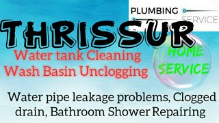THRISSUR    Plumbing Services ~Plumber at your home~   Bathroom Shower Repairing ~near me ~in Buildi