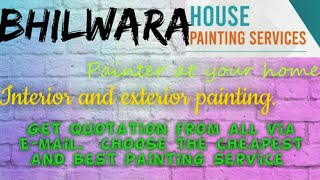 BHILWARA   HOUSE PAINTING SERVICES ~ Painter at your home ~near me ~ Tips ~INTERIOR & EXTERIOR 1280x