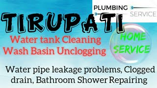 TIRUPATI     Plumbing Services ~Plumber at your home~   Bathroom Shower Repairing ~near me ~in Build