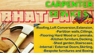 BHATPARA   Carpenter Services  ~ Carpenter at your home ~ Furniture Work  ~near me ~work ~Carpentery