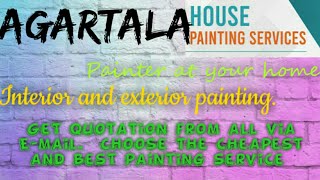 AGARTALA    HOUSE PAINTING SERVICES ~ Painter at your home ~near me ~ Tips ~INTERIOR & EXTERIOR 1280