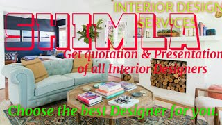 SHIMLA    INTERIOR DESIGN SERVICES ~ QUOTATION AND PRESENTATION~ Ideas ~ Living Room ~ Tips ~Bedroom