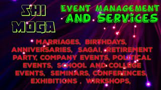 Event Management | Catering Services | Stage Decoration Ideas | Wedding arrangements |