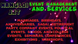 Event Management | Catering Services | Stage Decoration Ideas | Wedding arrangements |