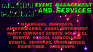 Event Management | Catering Services | Stage Decoration Ideas | Wedding arrangements |