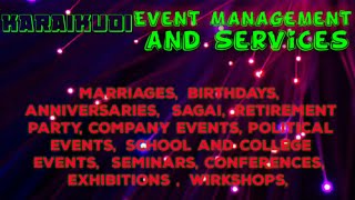 Event Management | Catering Services | Stage Decoration Ideas | Wedding arrangements |