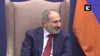 PM Modi meets Nikol Pashinyan, Prime Minister of Armenia, in New York