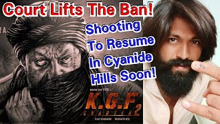 KGF Chapter 2 Shooting To Resume In Cyanide Hills