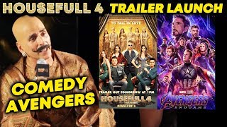 Akshay Kumar Compares HOUSEFULL 4 With AVENGERS | Trailer Launch