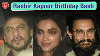 Shah Rukh Khan, Aamir Khan, Deepika Padukone, Rishi Kapoor Attend Ranbir Kapoor's Birthday Bash