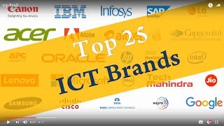 Top 25 ICT Brands