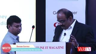 Devan Sarma, Assistant Director, Regional Business Head -West- Canon India at 8th WIITF 2018