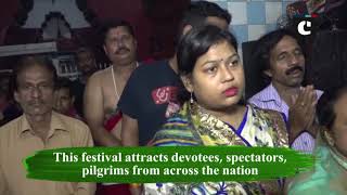 9-day long car festival of Goddess Biraja commences in Odisha’s Jajpur