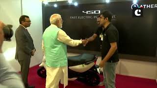 PM Modi takes stock of exhibition at IIT-Madras research park startups