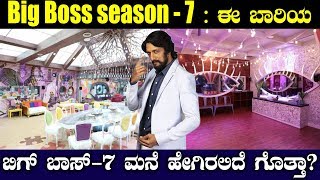 Kannada Bigg Boss Season - 7 House || Kiccha Sudeep