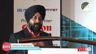 Ardaman Singh Kapoor, Channel Manager East India and Bhutan- Fortinet Inc. at 9th EIITF 2018
