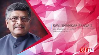 Ravi Shankar Prasad, Hon'ble Minister for Law, Justice, Electronics and Information Technology, GOI