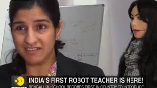 Bangaluru in the city to adopt Robots to take the job of quality Class Teacher