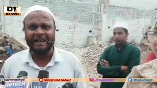 Yakhutpura GHMC Destroyed Under Construction Building at Al Jabri Colony | Worth 17 Lakhs - DT News