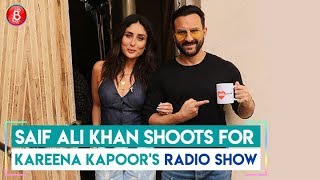 Saif Ali Khan Joins Kareena Kapoor As The First Guest On The 2nd Season Of Her Radio Chat Show