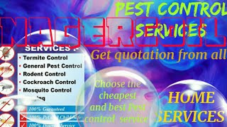 NAGERCOIL     Pest Control Services ~ Technician ~Service at your home ~ Bed Bugs ~ near me 1280x720