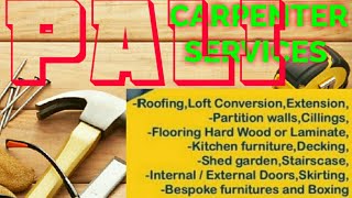 PALI    Carpenter Services  ~ Carpenter at your home ~ Furniture Work  ~near me ~work ~Carpentery 12