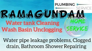 RAMAGUNDAM     Plumbing Services ~Plumber at your home~   Bathroom Shower Repairing ~near me ~in Bui