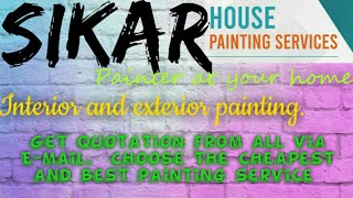 SIKAR    HOUSE PAINTING SERVICES ~ Painter at your home ~near me ~ Tips ~INTERIOR & EXTERIOR 1280x72