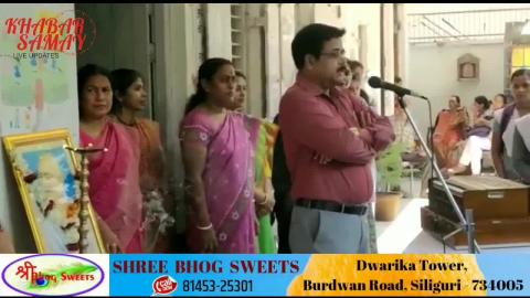 Gandhi Jayanti was celebrated in Siliguri Hindi High School for Girls