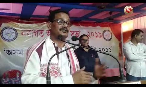 Padmashree Birubala Rabha’s addresses students at Nalbari