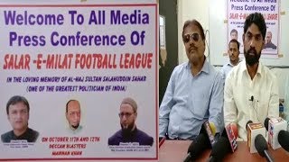 SALAR E MILAT FOOTBALL LEAGUE: ON OCTOBER 11th AND 12th DECCAN BLASTERS MANNAN KHAN CHEF GUEST.
