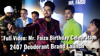 Full Video: Mr.Faizu Grand Birthday Celebration & Deo Brand Launch - Tik Tok Stars