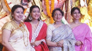 North Bombay Sarbojanin Durga Puja | Kajol, Tanisha, Tanuja | Full Video