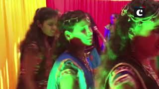 Visually impaired girls perform garba in Indore