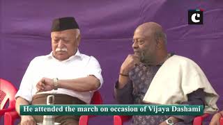 Vijaya Dashami: RSS Chief Mohan Bhagwat attends ‘RSS-Path Sanchalan March’ in Nagpur