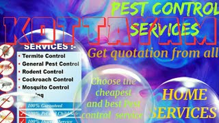KOTTAYAM      Pest Control Services ~ Technician ~Service at your home ~ Bed Bugs ~ near me 1280x720