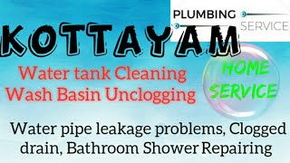 KOTTAYAM    Plumbing Services ~Plumber at your home~   Bathroom Shower Repairing ~near me ~in Buildi