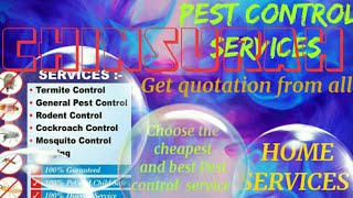 CHINSURAH     Pest Control Services ~ Technician ~Service at your home ~ Bed Bugs ~ near me 1280x720