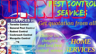 UNNAO    Pest Control Services ~ Technician ~Service at your home ~ Bed Bugs ~ near me 1280x720 3 78