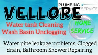 VELLORE     Plumbing Services ~Plumber at your home~   Bathroom Shower Repairing ~near me ~in Buildi