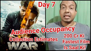 War Movie Audience Occupancy And Collection Estimates Day 7