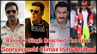 Ranveer Singh Reached Hyderabad To Shoot Sooryavanshi Climax With Ajay Devgn And Akshay Kumar